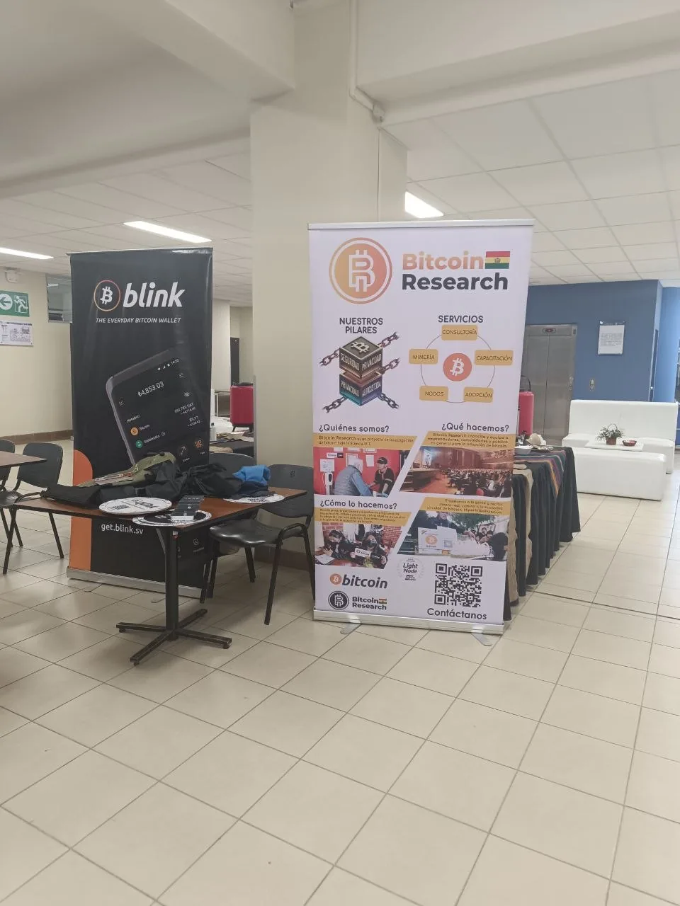 Bitcoin Research y Blink en evento Bolivia